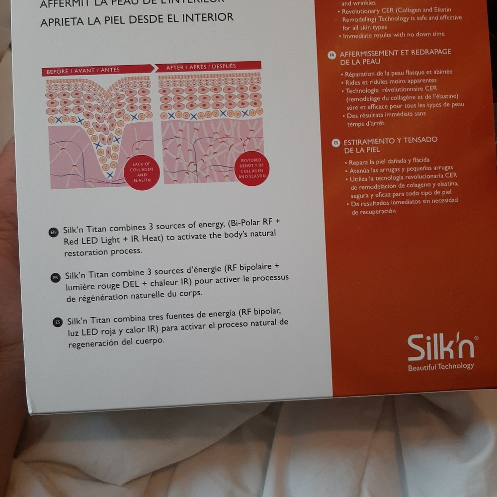 Wrinkle remover skin tightening silkin 200